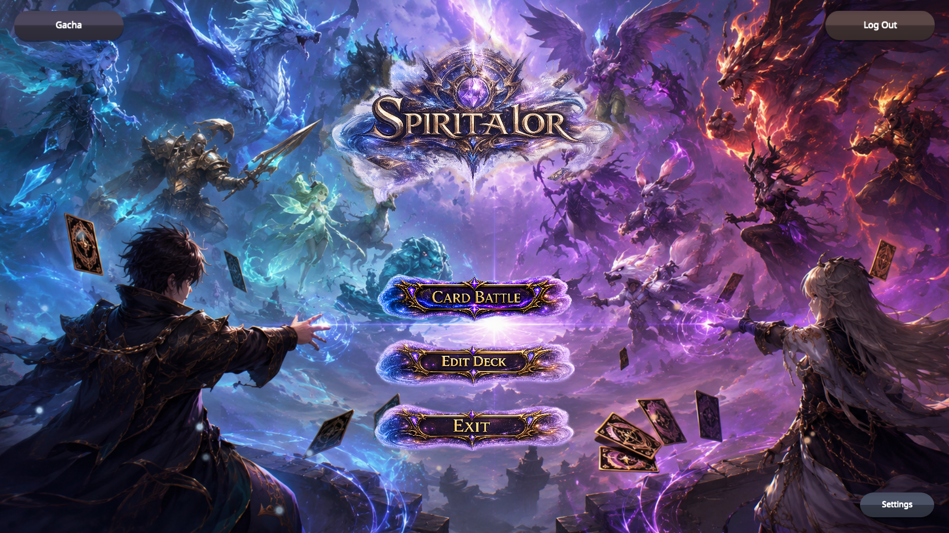 Main menu